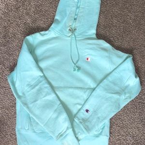 Champion | Reverse Weave Aqua Hoodie